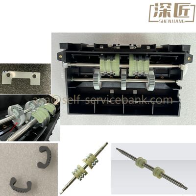 kualitas  Hyosung Note Separator Feed Roller Shaft 7430000224 for 150208661 S4520000258 S45200000297 Cash Box Cassette pabrik