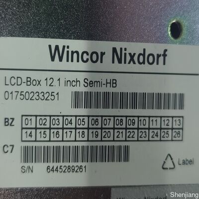 Wincor 1750233251 Layar LCD Kecerahan Tinggi 12,1 Inci 2550 Cineo suku cadang atm