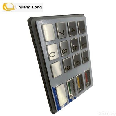 49216680764E ATM Diebold Diebold Opteva EPP5 BSC LGE ST STL Keyboard Versi Bahasa Spanyol Diebold EPP 5 Keyboard 49-216680-764E