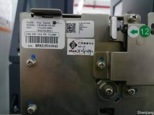 Bagian Mesin ATM GRG Perbankan H68N Catatan Escrow CRM9250-NE-001 YT4.029.065