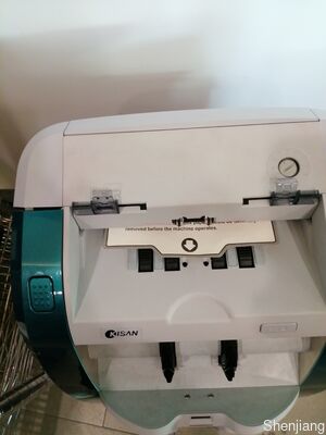 Mesin Sortir Uang Kertas Kisan Money Counter Detector Biru dengan Tampilan LED Smart K3 S16E01-3659