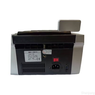 JUNUO C05 Mesin Bank Penghitung Uang Detektor Hitam dengan Tampilan LED