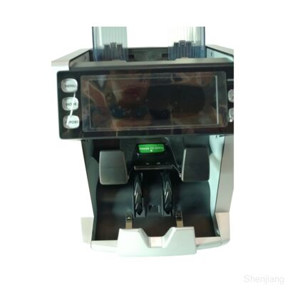 1+1 Pocket Banknote Sorting machine Money Counter Detector Hitam dengan LED Display LK22025060003