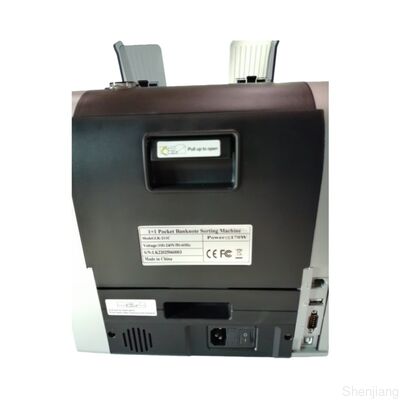 1+1 Pocket Banknote Sorting machine Money Counter Detector Hitam dengan LED Display LK22025060003