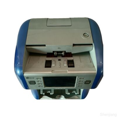 Mesin penyaringan uang kertas Kisan Money Counter Detector Hitam dengan layar LED N16H05-Z15601