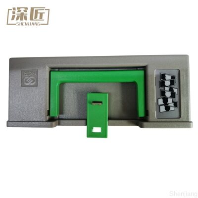 2040000217 Tutup Wadah Pembersih NCR dengan Kunci dan Gagang Suku Cadang Mesin ATM untuk NCR S1 Reject Cassette 4450693308 445-0693308