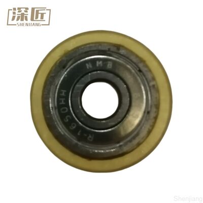 Rubber Coated Bearing Roller Glory GFD800D GFS100 GFS120 GFS220 UW52C Rubber Coated Bearing Roller for Currency Sorter Machine