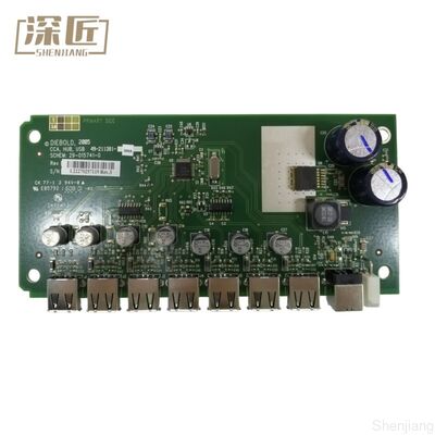 Mesin ATM suku cadang asli 49211381000A Diebold CCA HUB USB 7 Port High Qualify 49-211381-000A 49211381000A untuk Diebold ATM