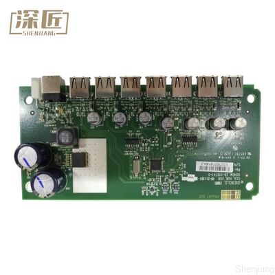 Mesin ATM suku cadang asli 49211381000A Diebold CCA HUB USB 7 Port High Qualify 49-211381-000A 49211381000A untuk Diebold ATM