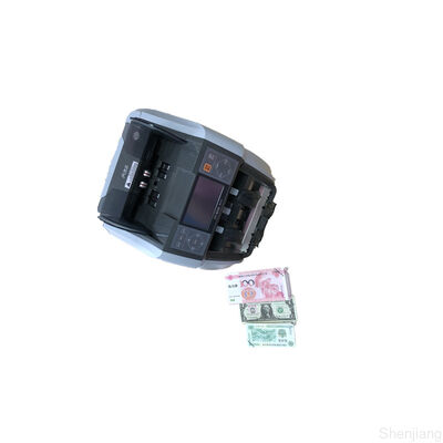 Penghitung Mata Uang Denominasi Campuran Portabel Kecepatan Penyortiran 800pcs / Min