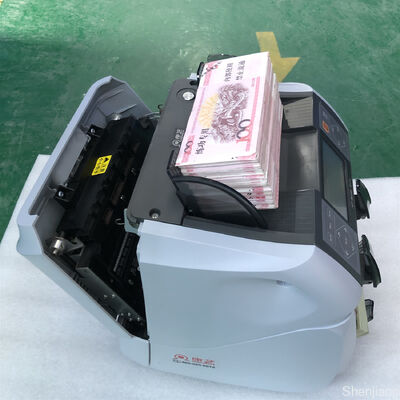 Mesin Sortir Uang Kertas Dua Saku Portabel Dengan Layar Sentuh TFT 4,3 Inch
