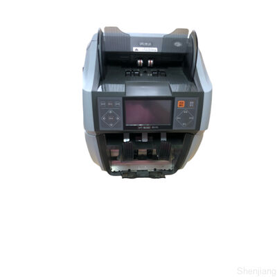 2 CIS 2 Mesin Penyortir Uang Campuran Saku Dibangun Pada Deteksi Mata Uang Palsu