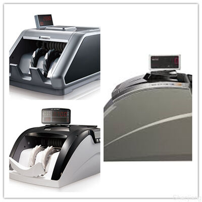 Mesin Penghitung Uang Uang Uang Kecil Dengan Layar TFT Akurasi Tinggi