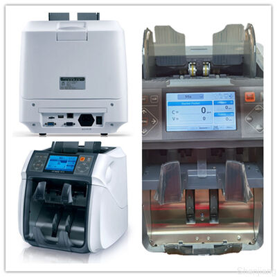 95 Mata Uang Mesin Pengurut Banknote Mesin Penghitung Banknote Digunakan di Bank