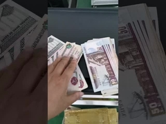 Mesin Penghitung Uang Tunai Mesin Penyortir Mata Uang LCD Depan Kecepatan Tinggi Untuk Bank