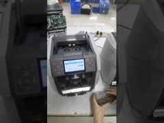 US Dollar Euro GBP Mesin Penyortir Uang Campuran Dengan Pemrosesan Gambar Berkecepatan Tinggi